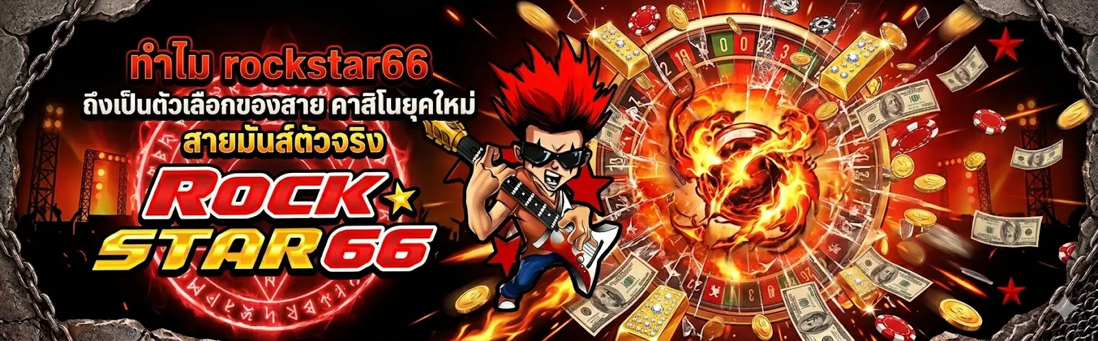 ทำไม rockstar66 ถึงเป็นตัวเลือกของสายคาสิโนยุคใหม่ สายมันส์ตัวจริง